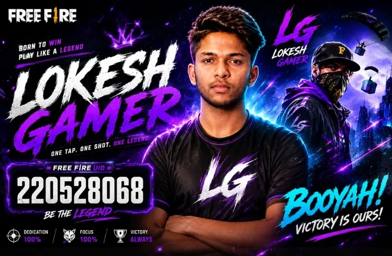 LOKESH GAMER UID: EVERYTHING YOU NEED TO KNOW IN 2026 Lokesh Gamer UID