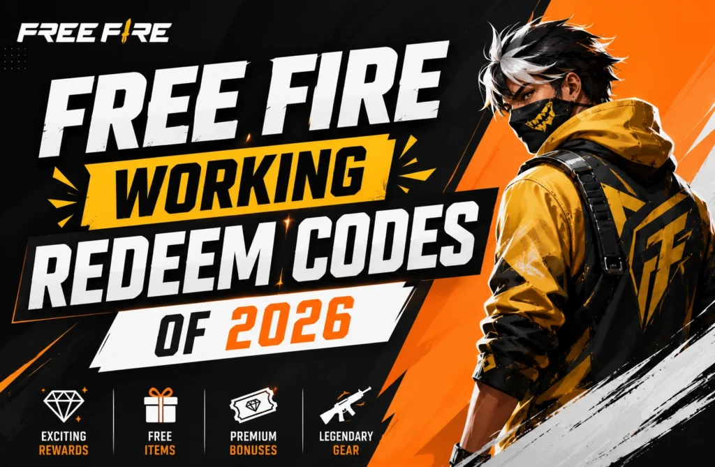 Free Fire Redeem Code 2026