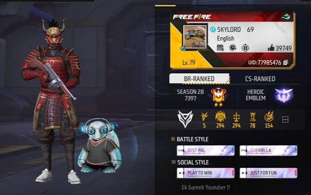 Skylord UID Number