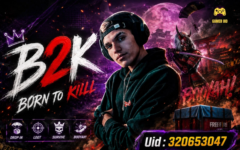 B2K UID 2026: Free Fire ID, Stats, Name Style & Full Profile B2k Uid