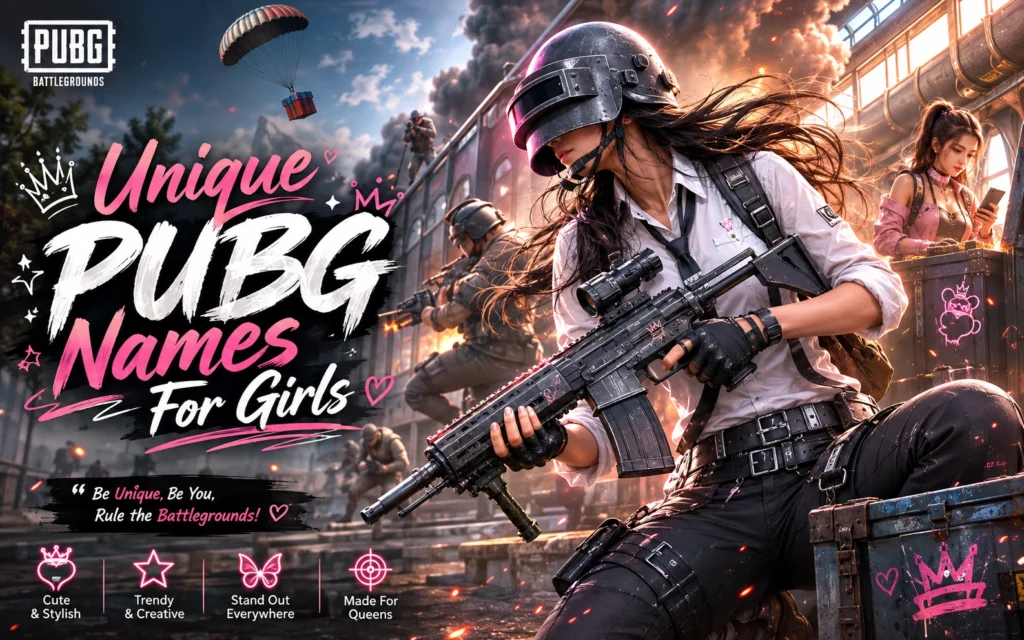 Unique Pubg Names For Girls