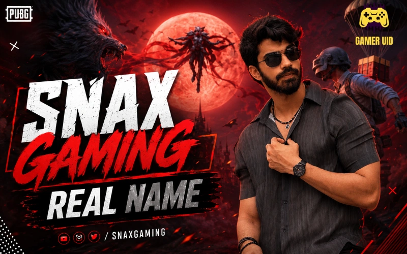 Snax Gaming Real Name, Age, BGMI ID & Net Worth — 7 Facts Fans Must Know Snax Gaming Real Name
