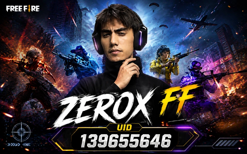 Zerox Ff Uid: Real Name, Server Details & Name Style For 2026 Zerox Ff Uid