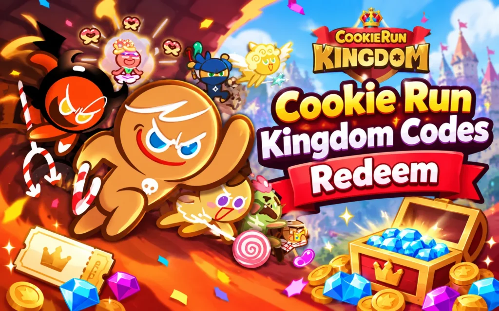 Cookie Run Kingdom Codes Redeem: Active Codes & Free Rewards 2026 Cookie Run Kingdom Codes Redeem