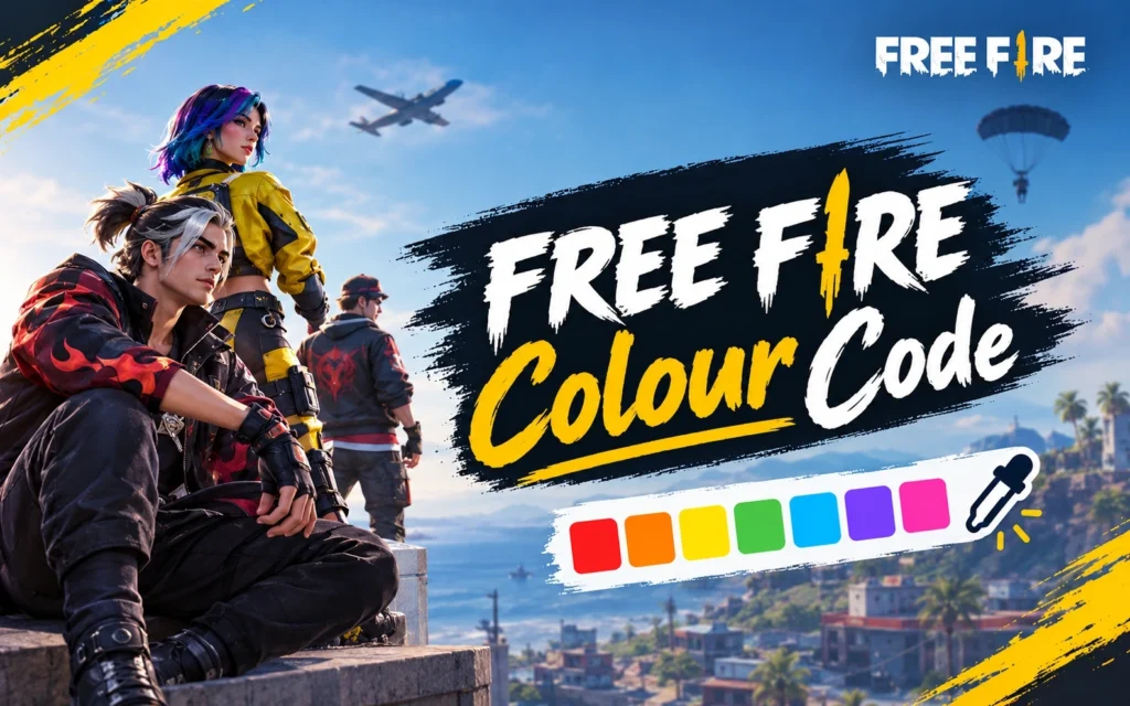 Free Fire Colour Code